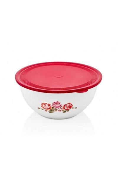 Cosiness Patterned Round Storage Container 6lt