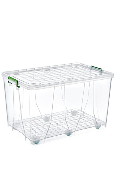 Şenyayla Plastik Mega Saklama Kutusu Tekerlekli 75 Lt ( 36,5*40*63cm )