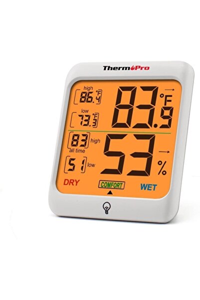 ThermoPro Tp53 Termometre Iç Mekan Dijital Sıcaklık Ve Nem Ölçer