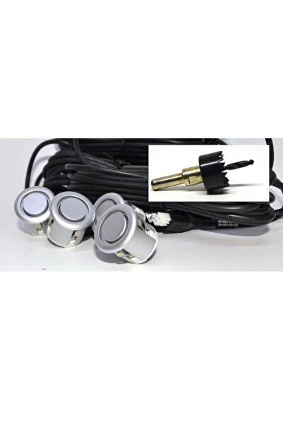 Sentinel Oto Park Sensörü Bi Bi Ses Ikazlı Gri Renk 18 Mm