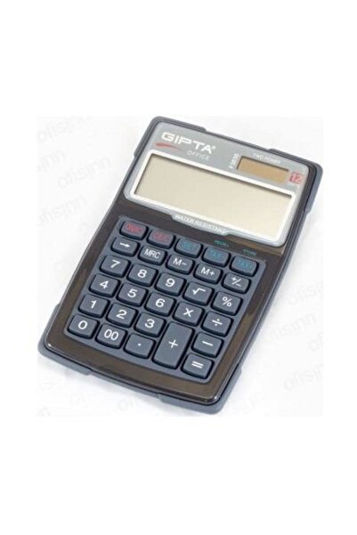 Gıpta Hesap Makinesi 12 Hane Masa Tipi F303000