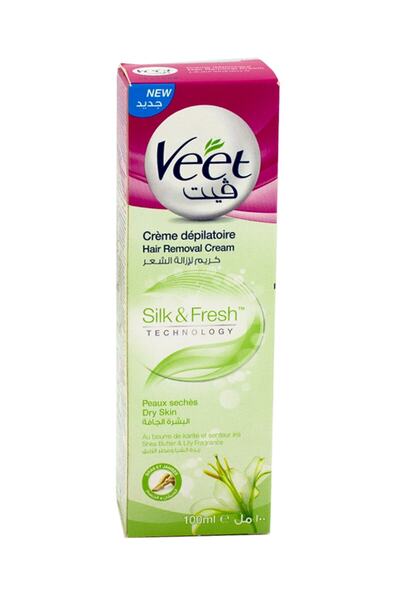 Veet Cream Green Hair Remover - Natural Dry Skin