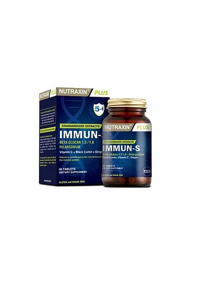Nutraxin Immun-s 60 Capsules - Dispersed Herniated Product