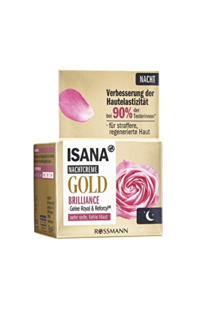 ISANA Cilt Age Performance Gold Gece Kremi Yoğun Bakım Etkili 50 Ml