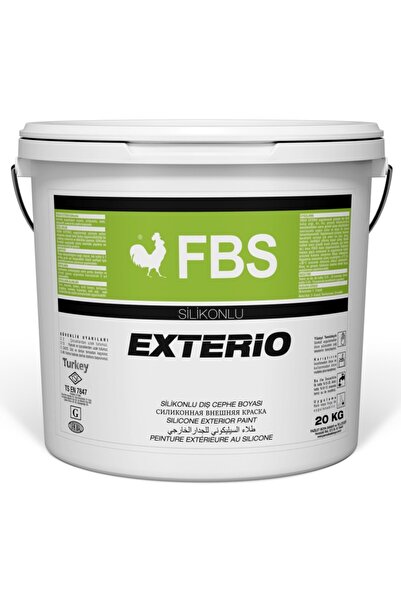 Genel Markalar Pamukkale Fbs Exterıo Silikonlu Dış Cephe Boyası 20 Kg