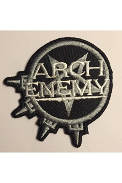 StüdyoÜmitTişört رقعة شعار Arch Enemy، رقعة جينز