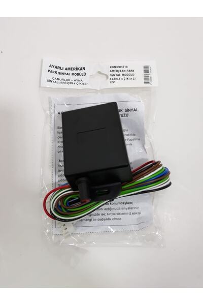 Kgn Amerikan Park Sinyal Modülü Ayarlı 4 Çıkıslı 12v