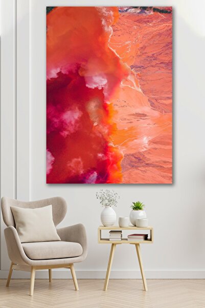 Hediyeler Kapında Ton ve Uyum Sürreal Kanvas Tablo 100x140