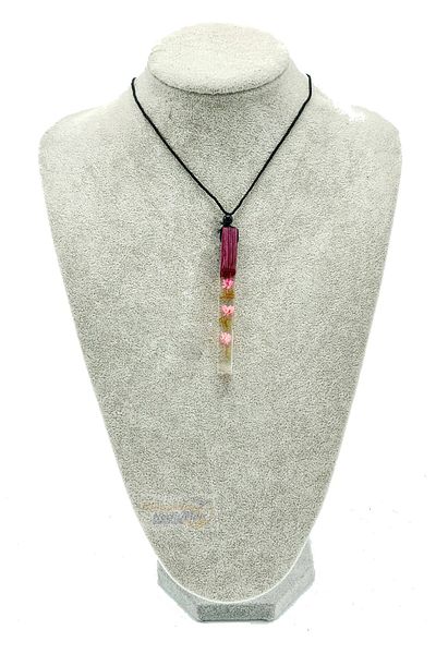Dünyadan Hediyeler Unisex Vintage Style Wooden Floral Resin Necklace