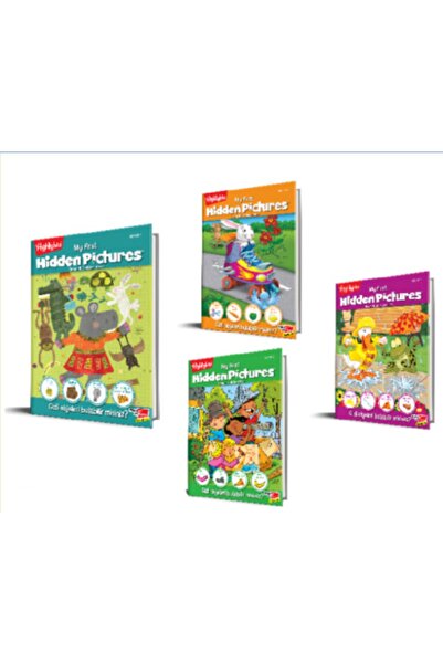 Dikkat Atölyesi Yayınları Benim İlk Gizli Resimlerim 4'lü Set
