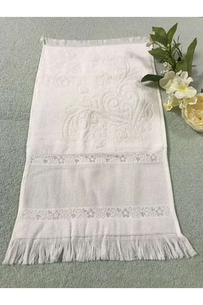 Nurpak Πετσέτα χεριών Etamin Κενή με κρόσσια 50x90