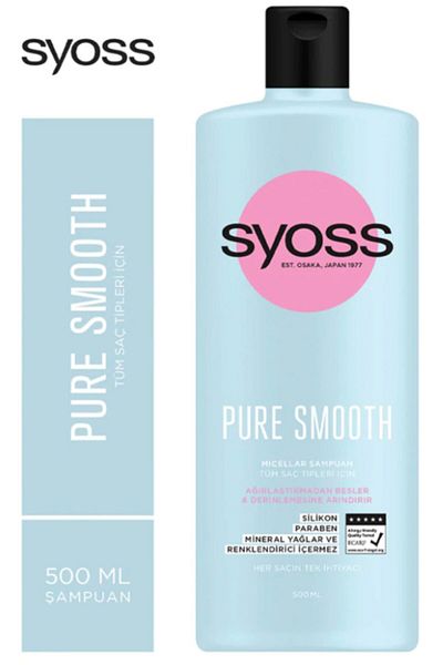 Syoss Pure Micellar Shampoo 500 ml