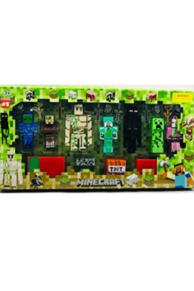 MINECRAFT Oyuncak Figürleri 21 Parça
