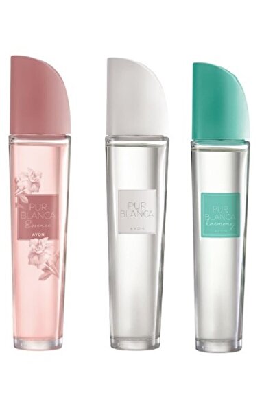 AVON Pur Blanca Essence Edt 50 ml Pur Blanca Edt 50 ml Pur Blanca Harmony Edt 50 ml Üçlü Set 3222434444