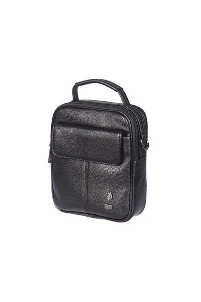 U.S. Polo Assn. Plevr6755 Men's Black Crossbody Bag
