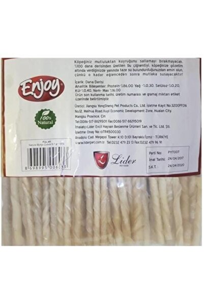 Enjoy 100'lü Burgu Çubuk 5-7 Gr