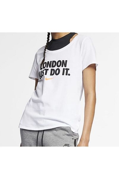 Nike Sportswear London Jdı Women's T-shirt Bv1273-100-- Size L