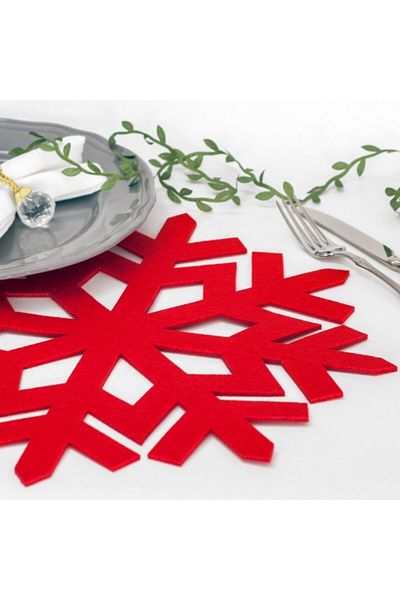 TREND META Felt New Year Themed American Service 2-Piece Service