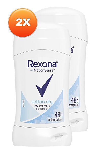 Rexona Cotton Dry Stick Deodorant 40 Ml. Ikili Set