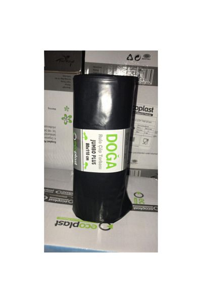 ECOPLAST كيس قمامة طبيعي صناعي 80*110 سم