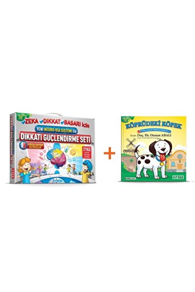 Adeda Yayınları Adeda Dikkati Güçlendirme Seti Dgs 3 Yaş + Köprüdeki Köpek