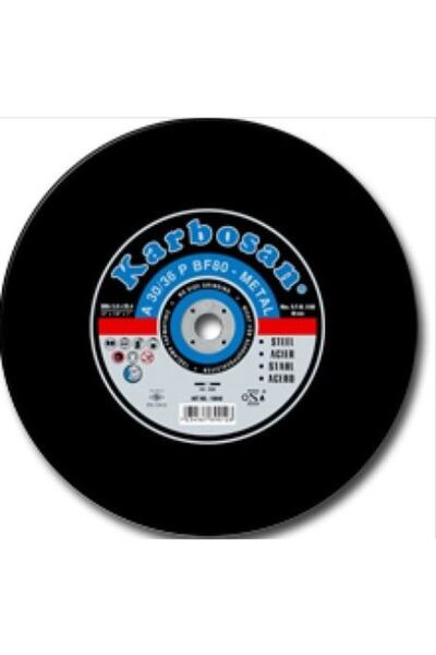 KARBOSAN 350 X 3,5 X 30 Metal Kesme Taşı (sabit Tezgah Için)