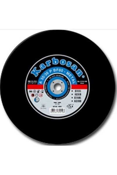KARBOSAN 300 X 3,0 X 25,4 Metal Kesme Taşı