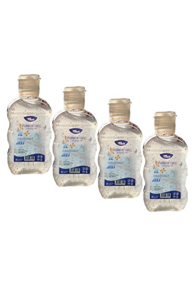 Humacare 4 Adet El Temizleme Jeli 50 ml 4 Adet Cep Boyu Dezenfektan Antisepti...