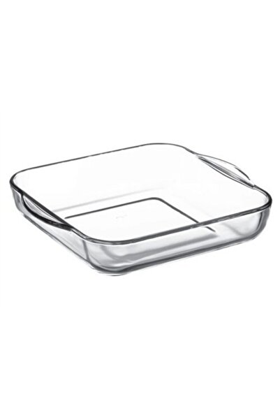 Paşabahçe Borcam Kulplu Kare Tepsi