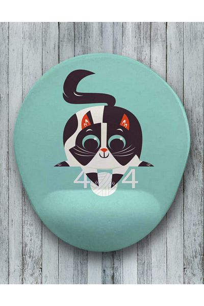 Onartem Error Oval Mouse Pad with Wrist Support
