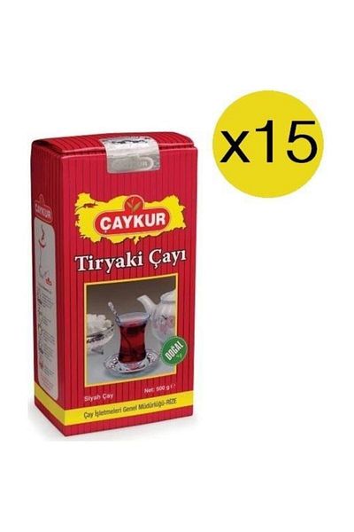 Çaykur 500 Gr Tiryaki Tea - 15 Pieces Box
