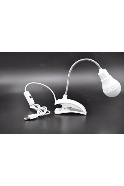 Genel Markalar Mandallı Led Masa Lambası Bükülebilir Ders Çalışma Işığı Lamba...