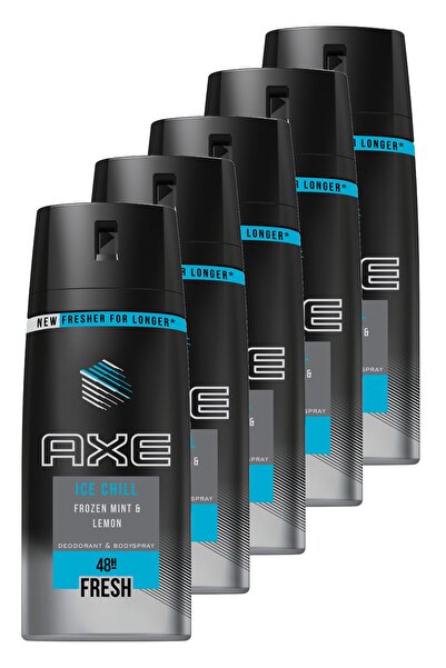 Axe Deodorant pentru bărbați Ice Chill 150 ml. Set de cinci