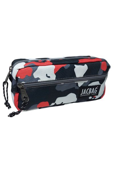 Jacbag Μολυβοθήκη με διπλό φερμουάρ
