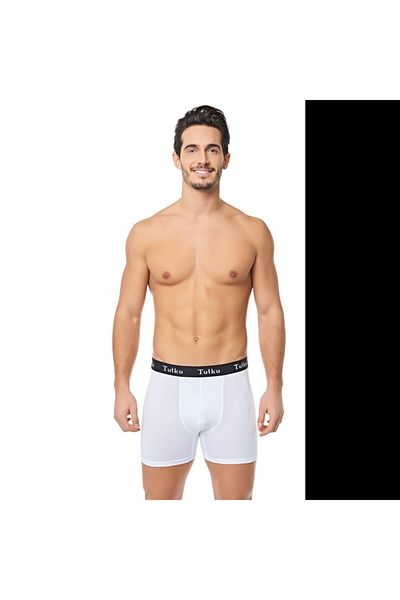 Tutku Ανδρικό Μαύρο Lycra Sports Boxer 4τμχ