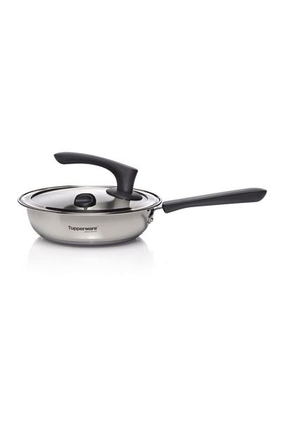 Tupperware Stainless Steel 18/10 1.7 lt Black Gusto Pot