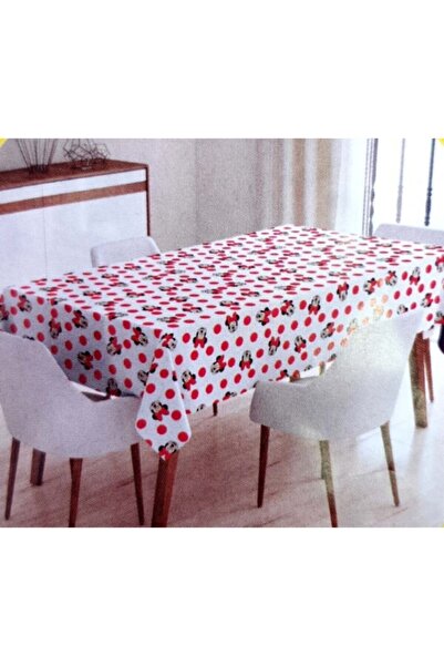 Zorluteks Minnie Mouse Baskılı Masa Ve Çocuk Oyun Örtüsü 250*216cm