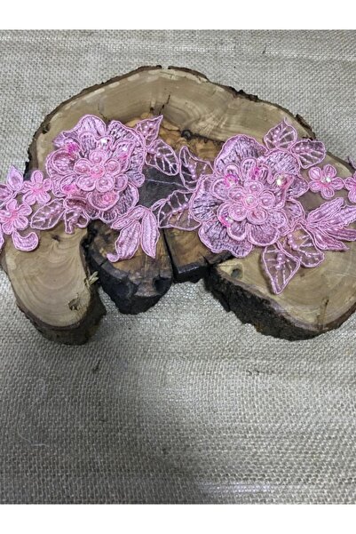 ALAZ TASARIM HOBİ Рожева мереживна деталь