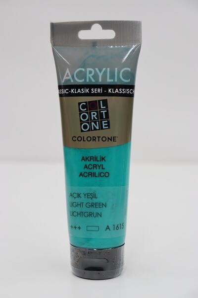 Açık Yeşil Akrilik Boya Klasik Seri 120 ml
