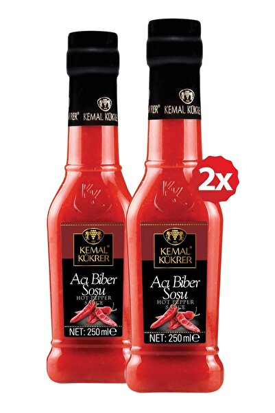 Kemal Kükrer Acı Biber Sosu 250ml  2'li Paket