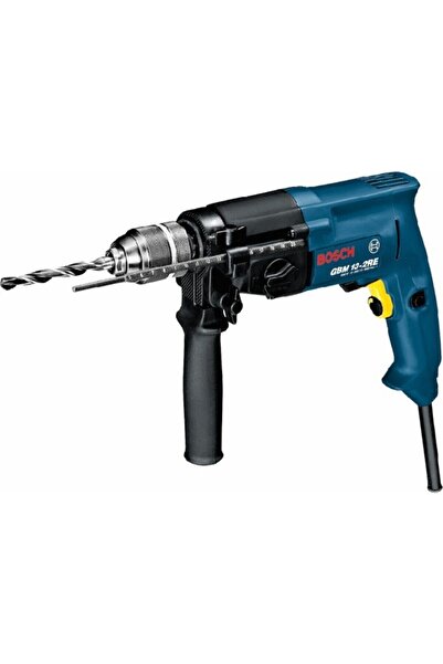 Bosch Cordless drill, - GBM 13-2 RE, 750 W, keyless chuck, 13 mm, overload pr...