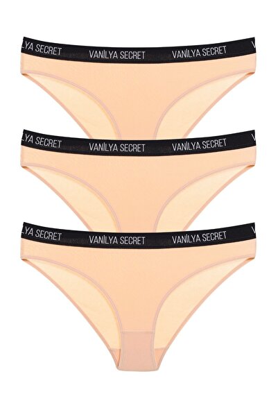 Vanilya Secret Ženske klasične gaćice sa elastičnim pojasom, paket od 3 komad...