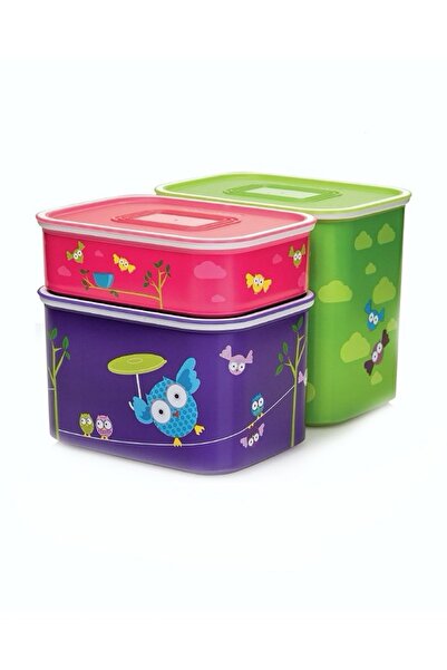 Tupperware Baykuş Su Saklama Kabı 3'lü Set 500 ml 1.3 2.1