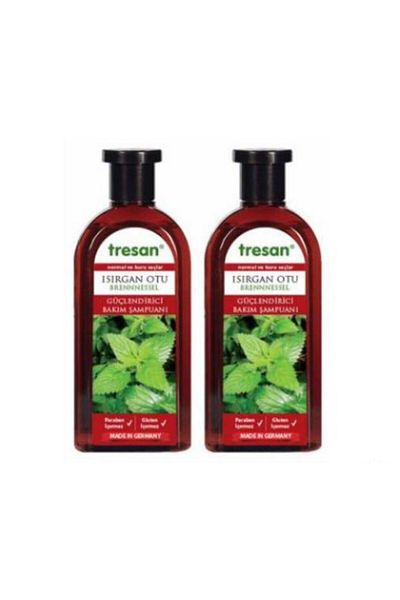 Tresan 300 ml 2 Pack Nettle Shampoo - For Dry Hair