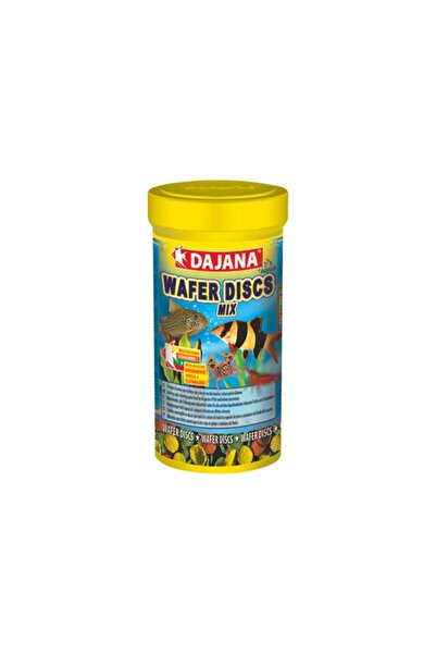 Genel Markalar Dip Tablet Balık Yemi Wafer Discs Mix Yem 250ml 100gr