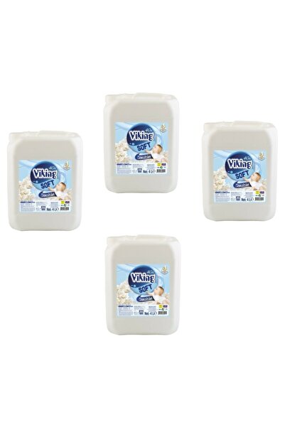 Viking Soft Çamaşır Yumuşatıcısı 5 lt x 4 Adet