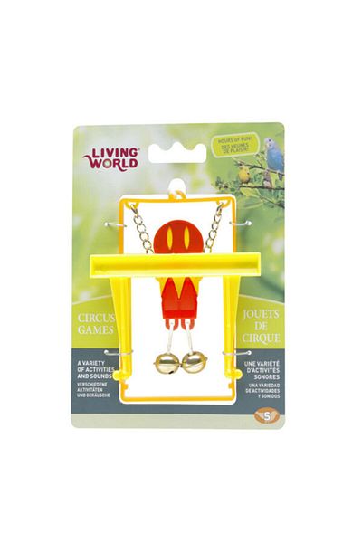 New Street Monkey Bird Toy (Red)