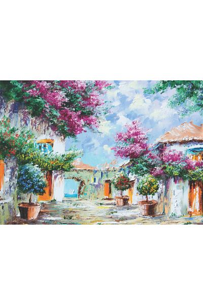 KESKİN COLOR Color Mediterranean Gardens 68X48 cm 1000 Piece Puzzle