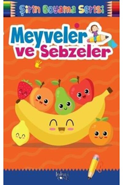 Koloni Çocuk Cute Painting Series - Fruits and Vegetables