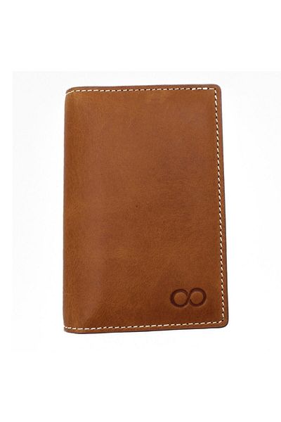 Musoo Γνήσιο δέρμα Crazy Vertical Card Holder